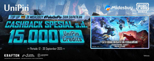 PUBGM x Kaiju No 8 Kolaborasi! Yuk Segera Top up Unkown Cash mu dan dapatkan Cashback Spesial!